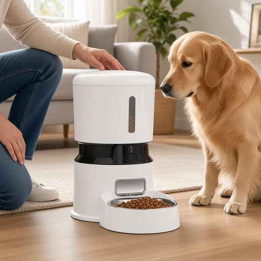 4L Smart Pet Feeder with 1080P HD Camera and App Control