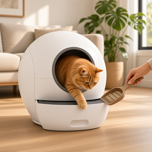 Oversized Smart Enclosed Litter Box