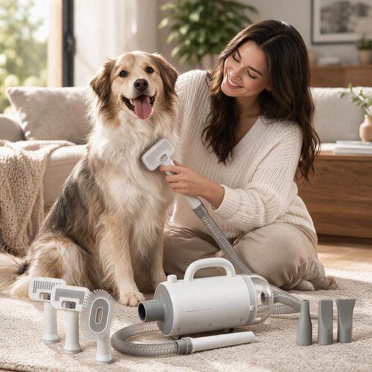 Mute Pet Dryer with Blowing & Suction