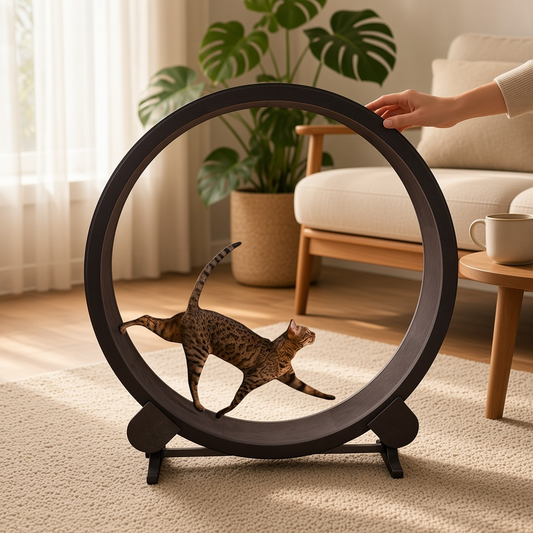 Pet Cat Running Wheel Fitness Toys