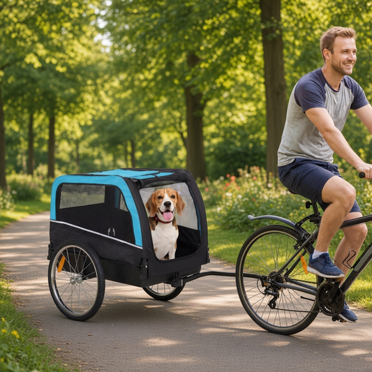 Dog Bike Trailer with 20" Air Tires