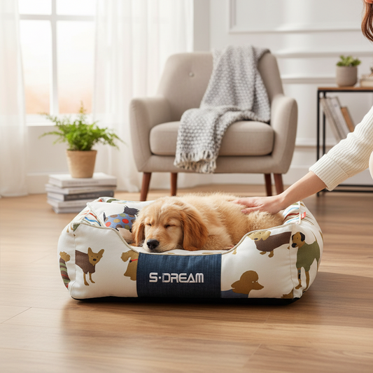 Large Removable and Washable Dog Cat Bed Mat