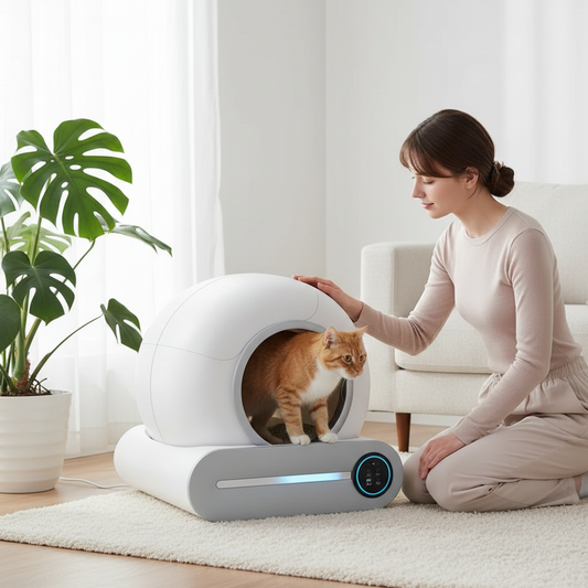 Smart Automatic Cat Litter Box