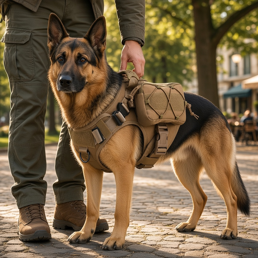 Tactical Dog Coat Vest for Outdoor Training Equipment