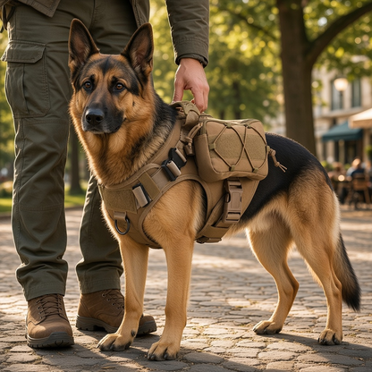 Tactical Dog Coat Vest for Outdoor Training Equipment