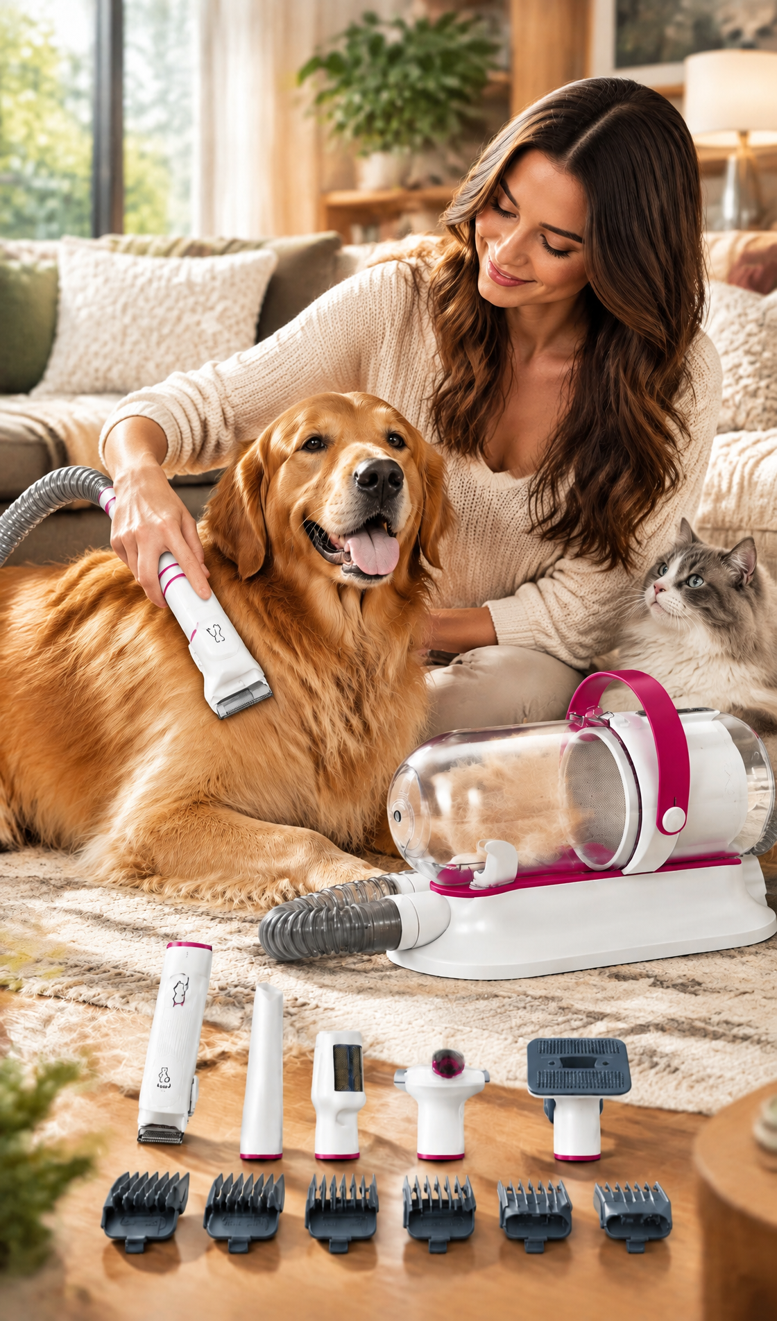 Pet Suction Hair Removal Machine