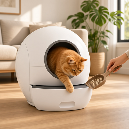 Oversized Smart Enclosed Litter Box