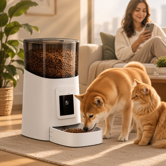 Smart Pet Feeder with Camera