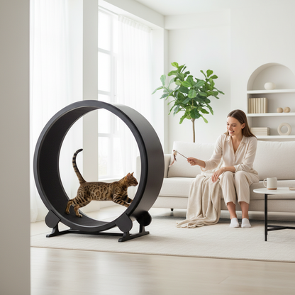 Pet Cat Running Wheel Fitness Toys
