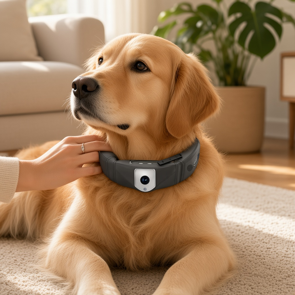 C10 Smart Pet Collar Health Monitor