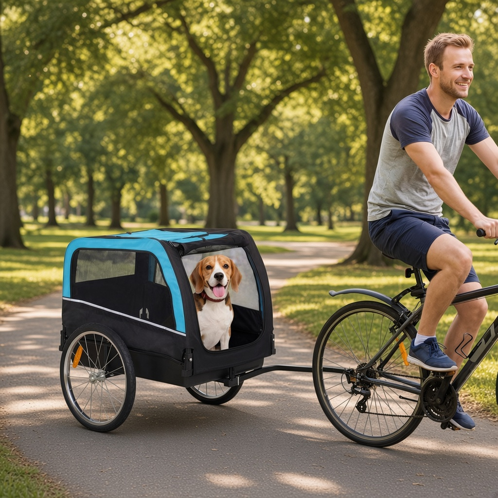 Dog Bike Trailer with 20" Air Tires