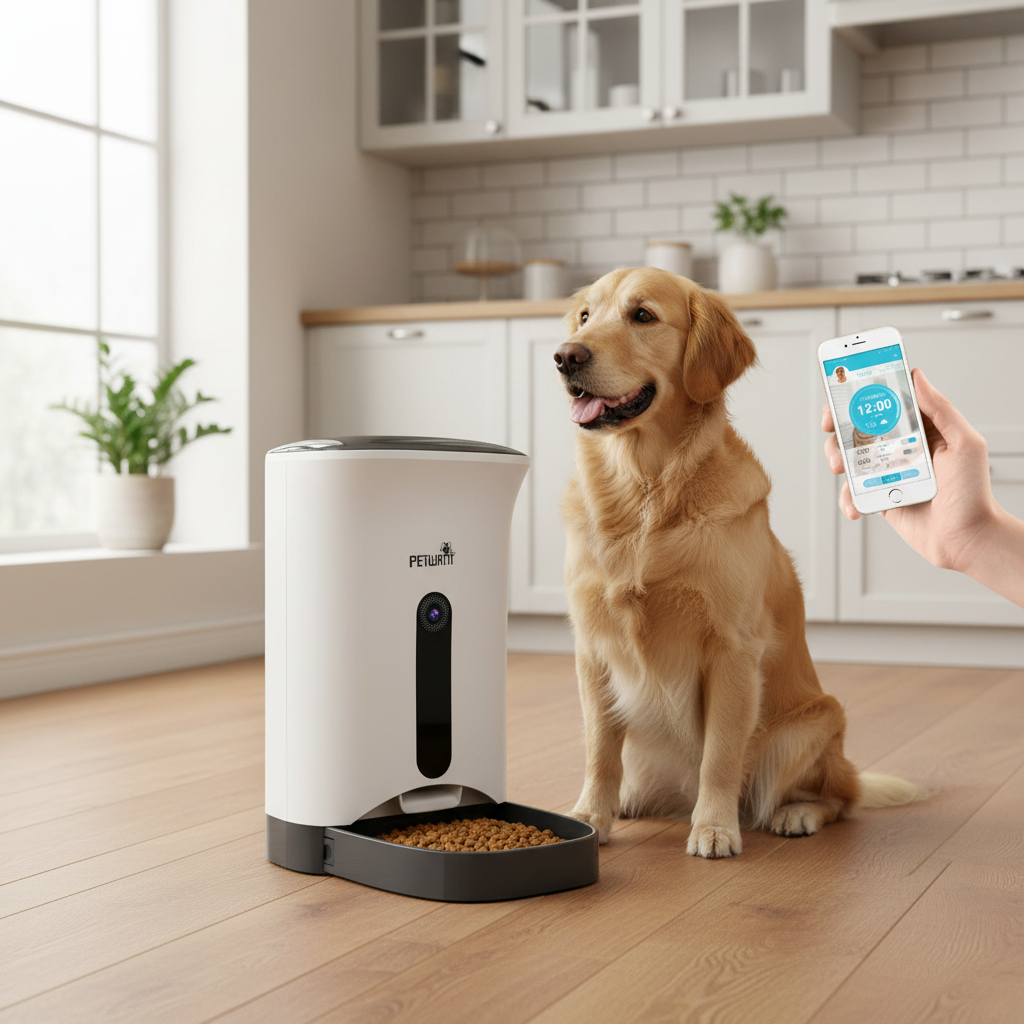 Interactive Pet Feeder with Camera