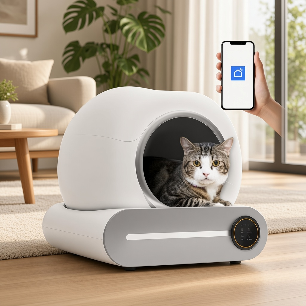 Automatic Smart Cat Litter Box
