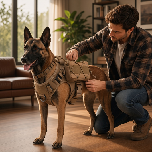 Tactical Dog Coat Vest for Outdoor Training Equipment