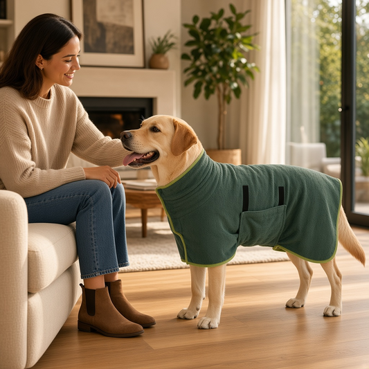 Pet Bathrobe Fast Drying Towel