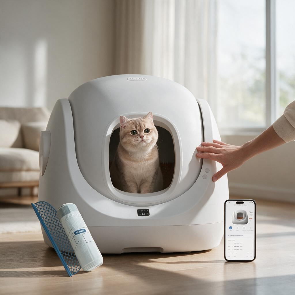 CATLINK AutoClean Litter Box & Health Tracker