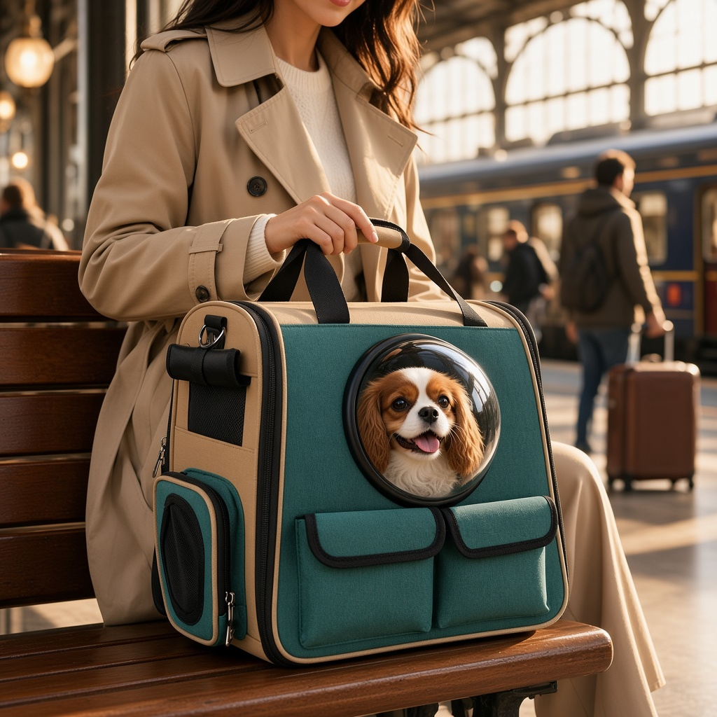 Cat and Dog Space Backpack Carrier for Travel