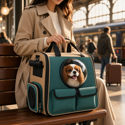 Cat and Dog Space Backpack Carrier for Travel