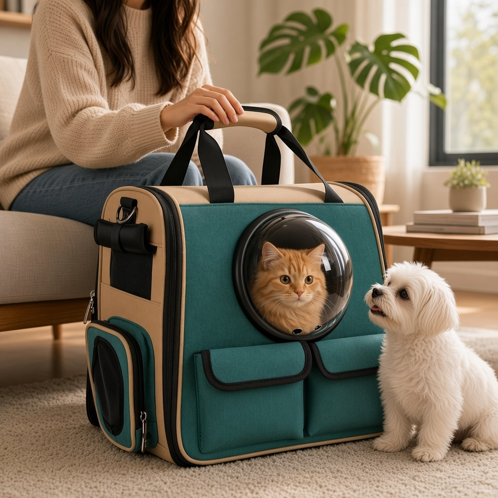Cat and Dog Space Backpack Carrier for Travel