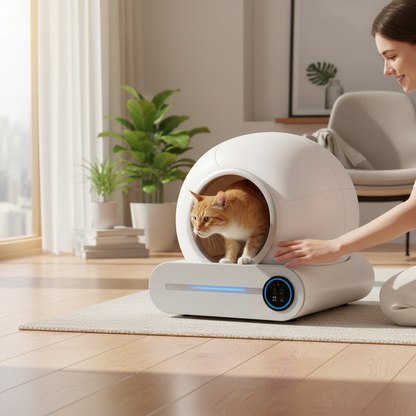 Smart Automatic Cat Litter Box