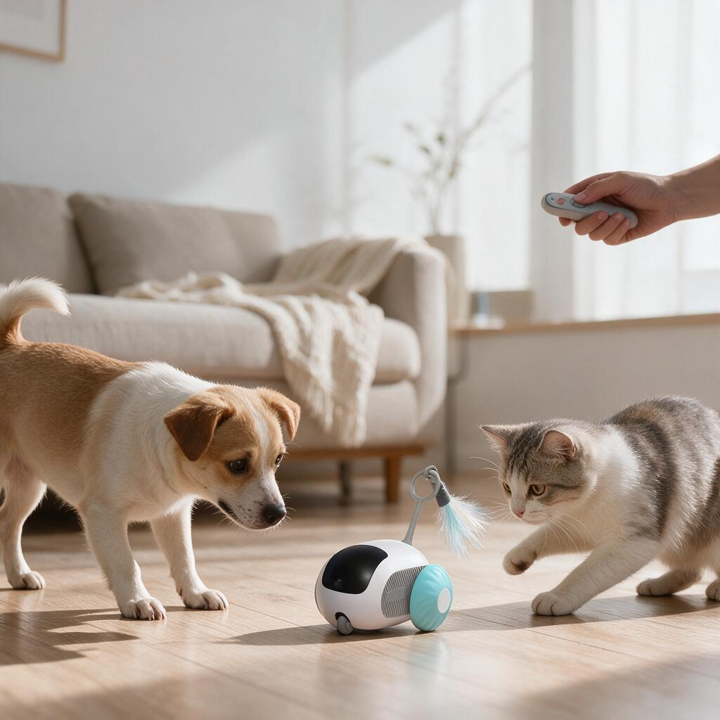 Smart Automatic Cat & Dog Toy Car