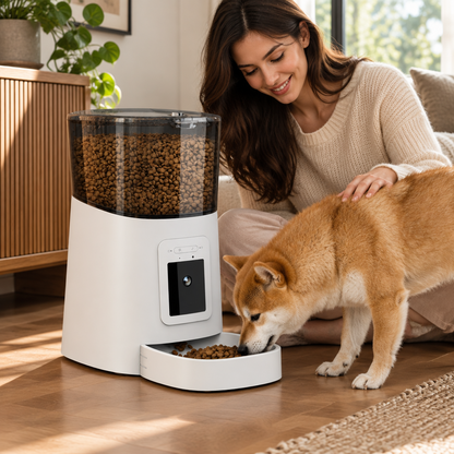 Smart Pet Feeder with Camera
