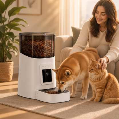 Smart Pet Feeder with Camera