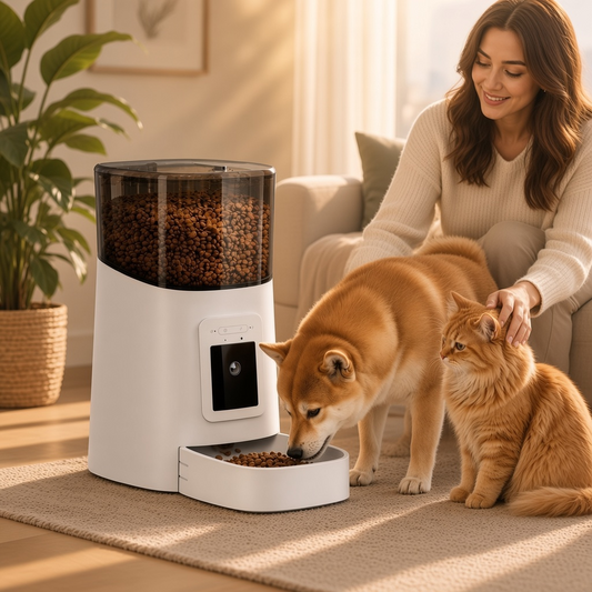 Smart Pet Feeder with Camera