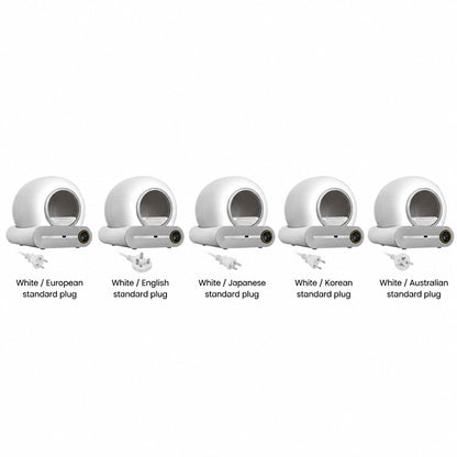 Automatic Cat Litter Box with Odor Control (Large) · Plug Option Variant Grid